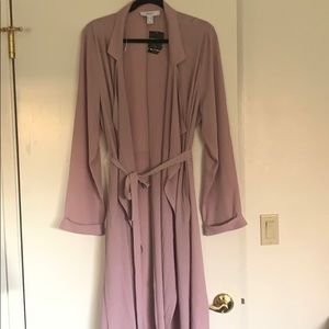 3X Dusty pink tench style women’s jacket